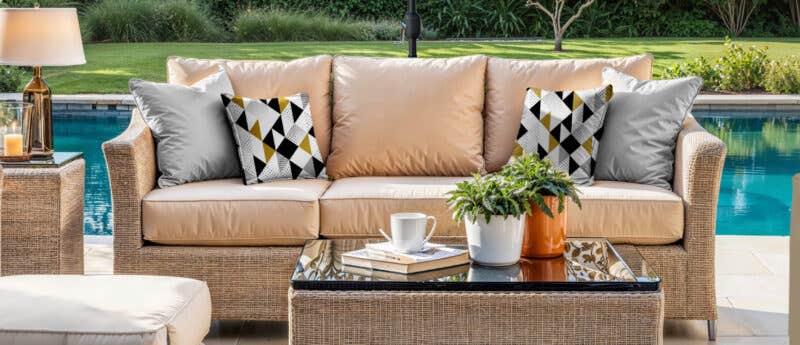 Durable & Weatherproof Cushion and Pillow Covers for your outdoors