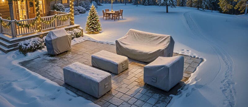 Snow, Ice & Holiday Cheer_ Essential Covers for Canadian Backyards