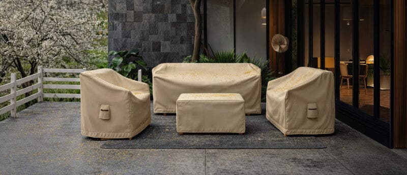 How to Choose Waterproof Sectional Covers for Spring Pollen Protection