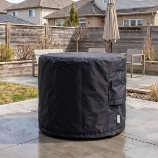Best fire column covers for outdoor patios in Canada