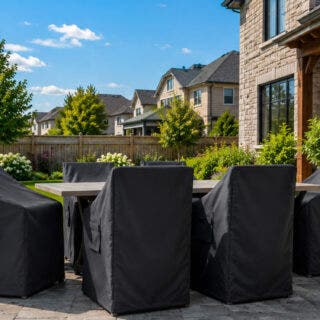 How to Pick Durable Patio Chair Covers for Canadian Weather