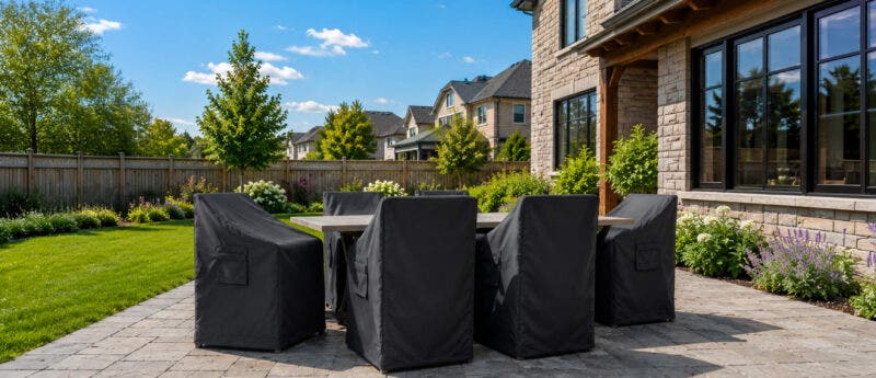 How to Pick Durable Patio Chair Covers for Canadian Weather