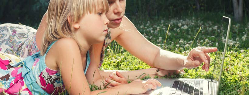 Mother & Daughter learning together