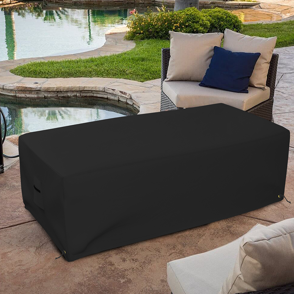 Rectangular Fire Pit Covers - Design 1